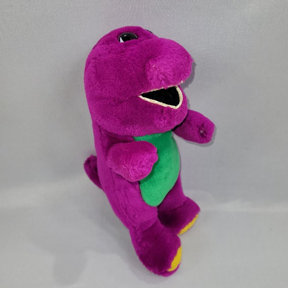 Barney & Friends 9" Vintage Plush Purple Dinosaur by Lyons